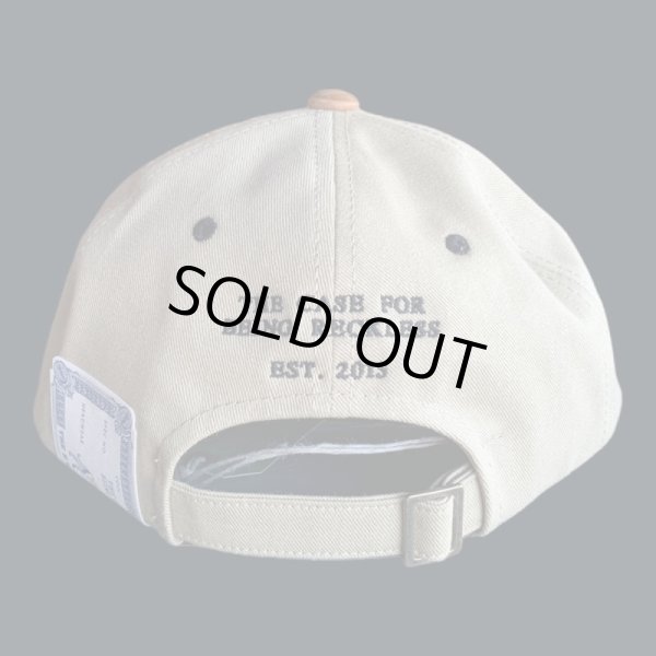 画像4: THE H.W.DOG&CO 2TONE LEATHER COTTON CAP  Beige  Navy  Black (4)
