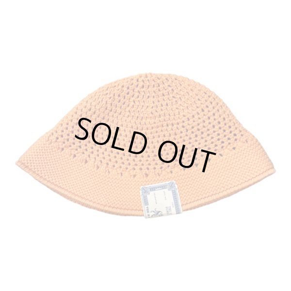 画像4: THE H.W.DOG&CO  COTTON KNIT HAT  Beige  Orange  Black (4)