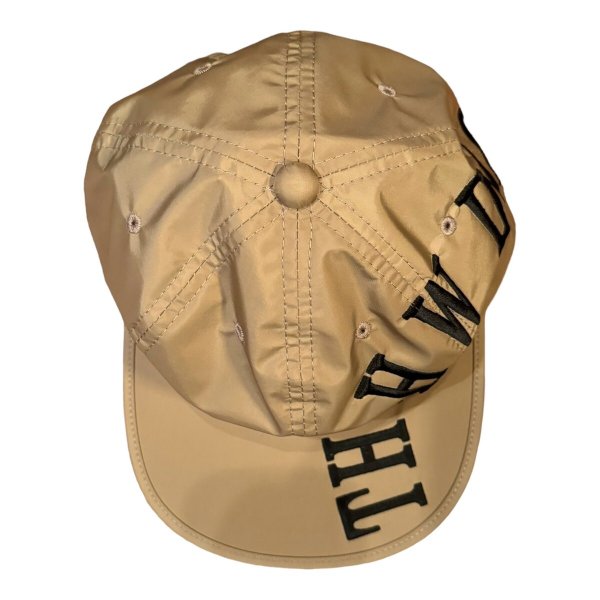 画像5: THE H.W.DOG&CO BIG LOGO SKATE CAP   Beige    Black (5)