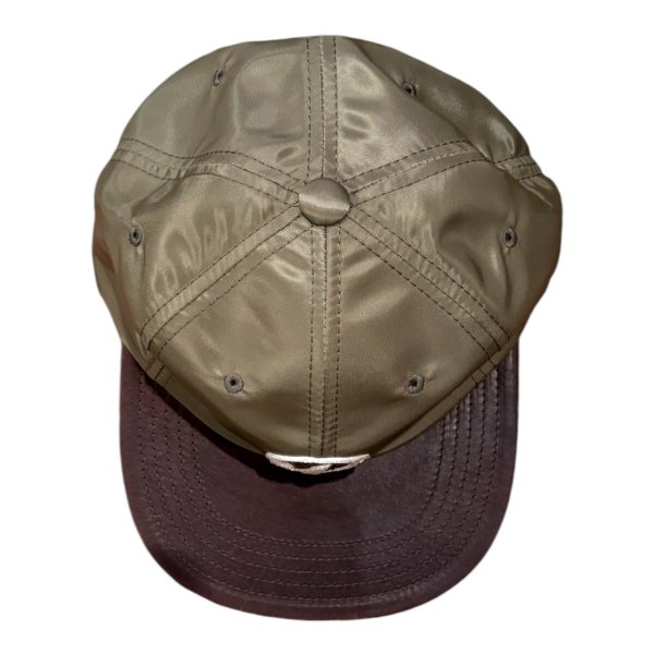 画像11: THE H.W.DOG&CO MA-1 MID PROFILE CAP    BLACK SILVER OLIVE (11)