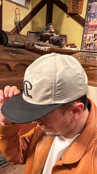 画像15: THE H.W.DOG&CO MA-1 MID PROFILE CAP    BLACK SILVER OLIVE (15)