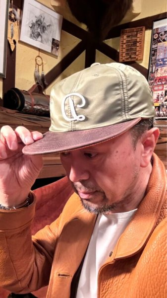 画像16: THE H.W.DOG&CO MA-1 MID PROFILE CAP    BLACK SILVER OLIVE (16)