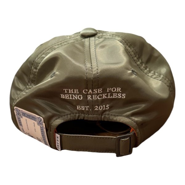 画像12: THE H.W.DOG&CO MA-1 MID PROFILE CAP    BLACK SILVER OLIVE (12)