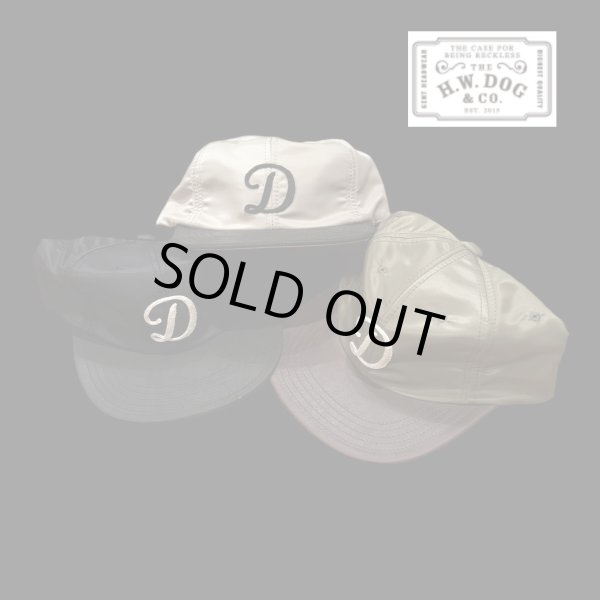 画像1: THE H.W.DOG&CO MA-1　MID PROFILE CAP   　BLACK　SILVER　OLIVE (1)