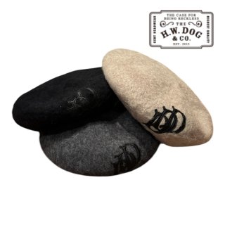 THE H.W.DOG 4TH BERET Beige D-00827 ベレー THE H.W.DOG 4TH BERET Beige D-00827 ベレー