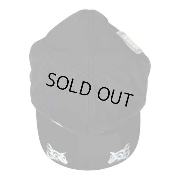 画像2: THE H.W.DOG&CO　BIKERS CAP　BLACK ブラック (2)