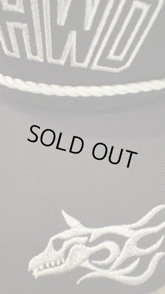 画像4: THE H.W.DOG&CO　BIKERS CAP　BLACK ブラック (4)