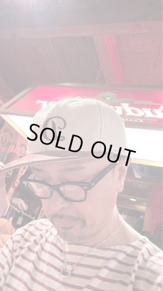 画像13: THE H.W.DOG&CO TOW TONE CAP    BLACK IVORY/BROWN  BEIGE/BLACK (13)