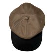 画像16: THE H.W.DOG&CO TOW TONE CAP   　BLACK　IVORY/BROWN　　BEIGE/BLACK (16)