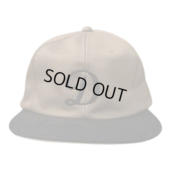 画像14: THE H.W.DOG&CO TOW TONE CAP    BLACK IVORY/BROWN  BEIGE/BLACK (14)