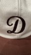 画像11: THE H.W.DOG&CO TOW TONE CAP   　BLACK　IVORY/BROWN　　BEIGE/BLACK (11)