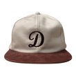 画像8: THE H.W.DOG&CO TOW TONE CAP   　BLACK　IVORY/BROWN　　BEIGE/BLACK (8)