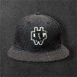 画像1: THE H.W.DOG&CO SNAPBACK BOX CAP  BLACK (1)