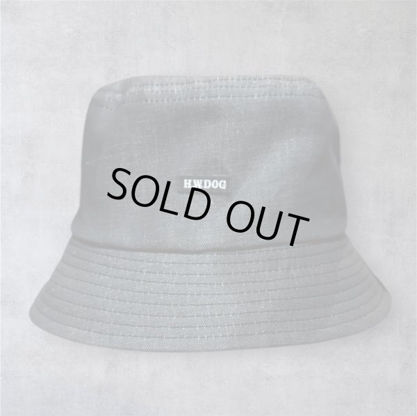 画像1: THE H.W.DOG&CO. エイチダブリュードッグ　CHMBRAY TRUCKER HAT　BLACK (1)