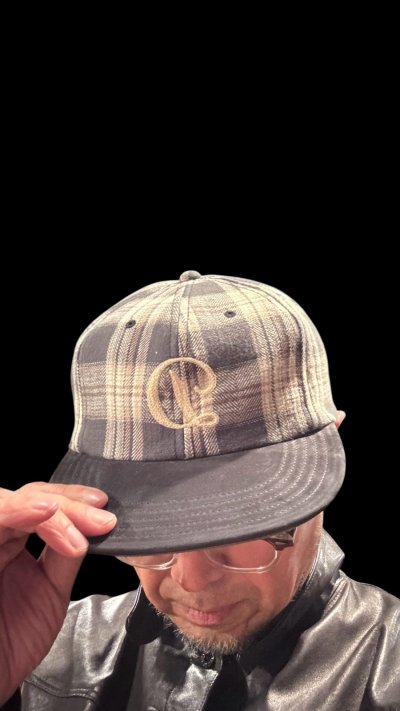 画像1: THE H.W.DOG&CO PLAID TWO TONE CAP