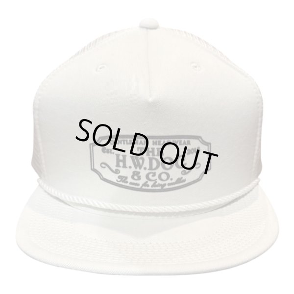 画像5: THE H.W.DOG&CO　MESH TRUCKER CAP  Red  Blue  Black　White (5)