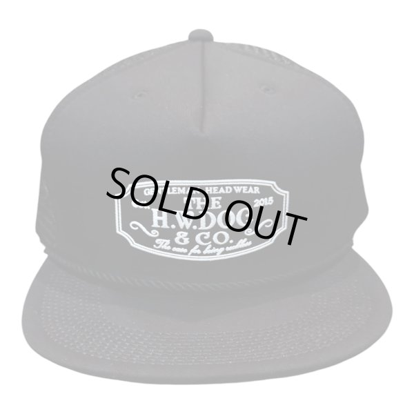 画像4: THE H.W.DOG&CO　MESH TRUCKER CAP  Red  Blue  Black　White (4)