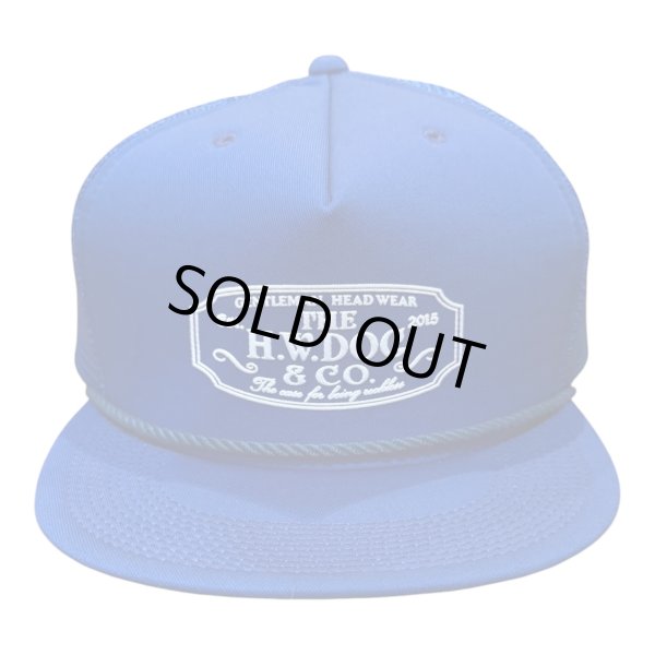 画像3: THE H.W.DOG&CO　MESH TRUCKER CAP  Red  Blue  Black　White (3)