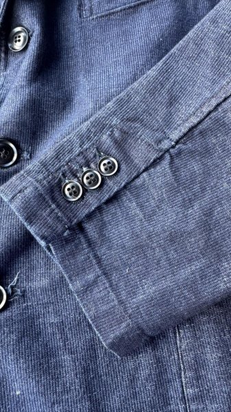 画像10: FULL COUNT フルカウント　INDIGO PIQUE UNSTRUCTURED JACKET (10)