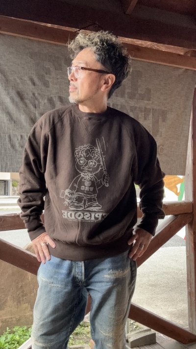 画像3: GYPSY & SONS ジプシーアンドサンズ　８０SWEAT　V CREW EPISODE  GRAY/IVO/CHAR