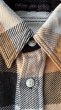 画像5: FULL COUNTフルカウントCHECK NEL WORK SHIRTS  Beige (5)