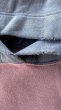 画像5: FULL COUNTフルカウントFading Sweat Hoodie  BORDEAUX/BLACK (5)