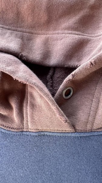 画像5: FULL COUNTフルカウントFading Sweat Hoodie  EGGPLANT/BODEAUK (5)
