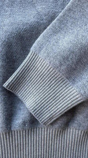 画像5: STUDO D' ARTISAN　 ステュディオ.ダ.ルチザン　KNIT SWEAT SHIRT  TOP GY (5)