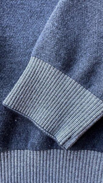 画像5: STUDO D' ARTISAN　 ステュディオ.ダ.ルチザン　KNIT SWEAT SHIRT  TOP BLK (5)