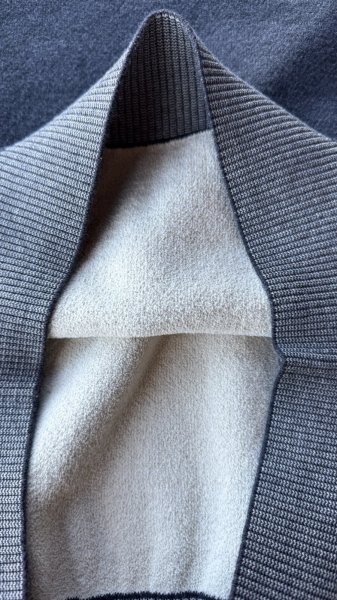 画像6: STUDO D' ARTISAN　 ステュディオ.ダ.ルチザン　KNIT SWEAT SHIRT  TOP BLK (6)