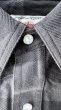 画像7: ＣＵＳＨＭＡＮ　クッシュマン　BUFFALO CHECK WESTERN SHIRT　ネルウエスタンシャツ　 (7)