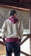 画像18: CUSHMAN(クッシュマン）TWO TONE SWEAT PARKA  後付けフードツートンカラー (18)