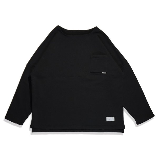 画像3: Sugar & Co.  シュガーアンドカンパニー　Mellow basque shirt   BLACK (3)