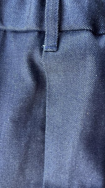 画像9: Sugar & Co.シュガーアンドカンパニー ダディーズ パンツWide BLACK　INDIGO (9)