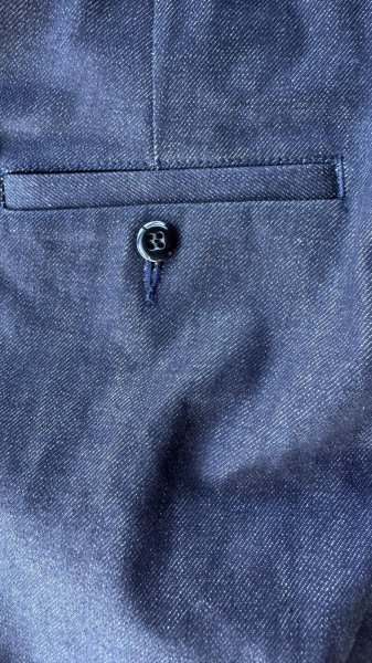 画像8: Sugar & Co.シュガーアンドカンパニー ダディーズ パンツWide BLACK　INDIGO (8)