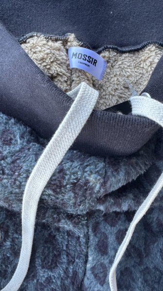 画像3: MOSSIR モシール   Lucua BoaFleece Pants BLUE WHITE (3)