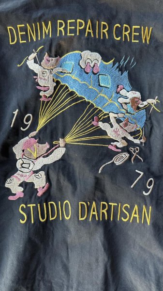 画像3: STUDO D' ARTISAN　 ステュディオ.ダ.ルチザン　スーベニアジャケット　ブラック (3)