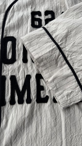 画像5: GYPSY＆SONS　O.T.BASE BALL SHIRTS　OFF　STRIPE (5)