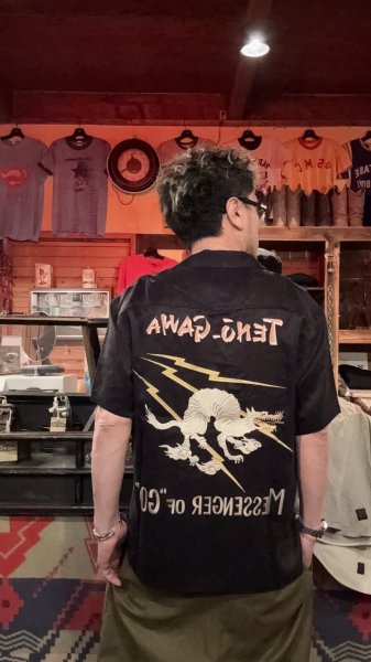 画像8: GYPSY＆SONS　M.O.G.ENBROID SUKA SHIRTS  BLACK/WHITE (8)