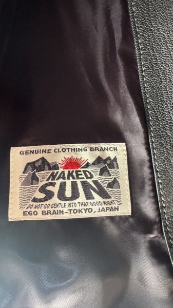 画像10: NAKED SUN   THUNDER ROAD GOAT  ネイキッドサン　サンダーロード ゴート　　 BLACK (10)