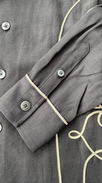 画像6: GYPSY＆SONS　EMBROID RODEO SHIRTS  BLACK (6)