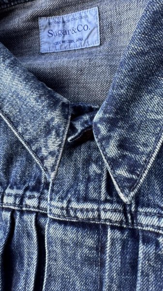 画像3: Sugar&Co   (シュガーアンドコー）gentle Jacket  (40's  wash) (3)