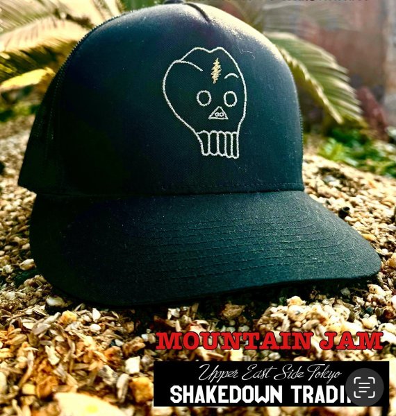 画像1: MAUNTAIN JAM  MESH CAP phillip66 30th スペシャル　BLACK ブラック (1)