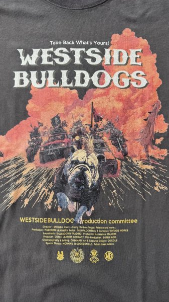 画像5: ３０周年記念　WEST SIDE BULLDOGS　ウエストサイドブルドッグス 　MOVIE TEE  第2.5弾 　　 (5)