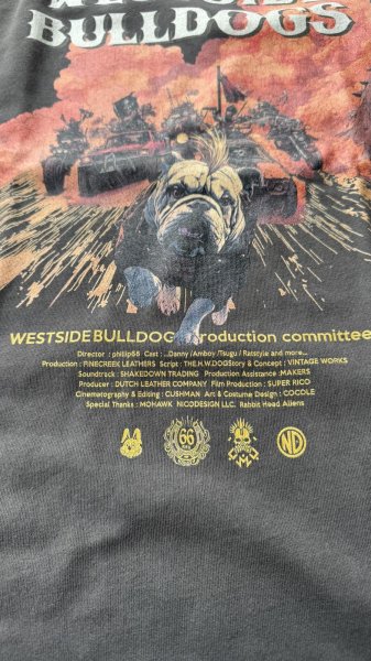 画像6: ３０周年記念　WEST SIDE BULLDOGS　ウエストサイドブルドッグス 　MOVIE TEE  第2.5弾 　　 (6)