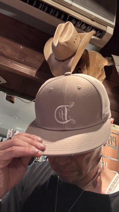 画像1: THE H.W.DOG&CO SUMMER WOOL BOX CAP Beige Black