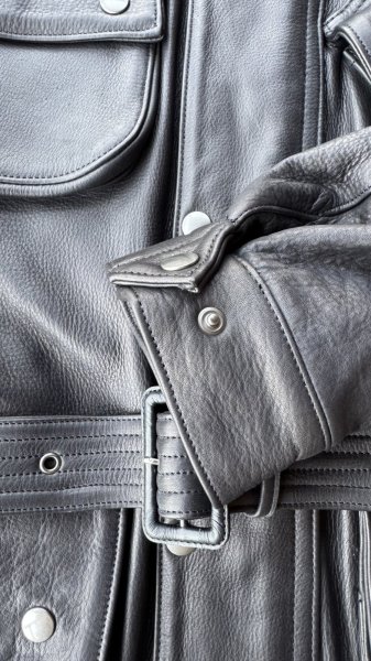 画像7: FINE CREEK  MOSSIR LEACON　ウォータープルーフレザー　　BLACK (7)