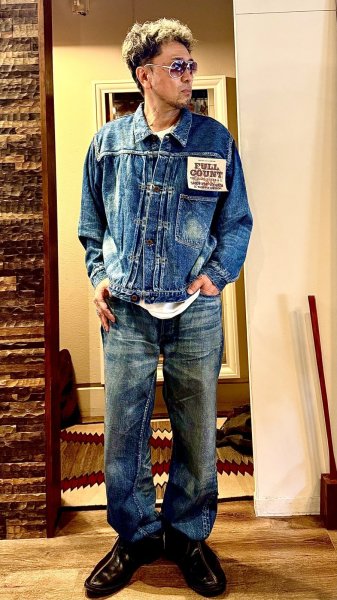 画像8: FULL COUNT フルカウント DENIM S0105SSHW  WWIIModel 11.5oz Super Smooth  (8)