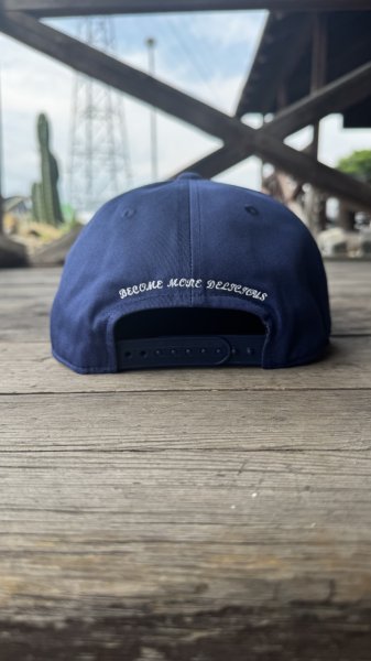画像4: Sugar&CO  Washable Sugar Cap  シュガーキャップ  LA BLUE/BLACK (4)