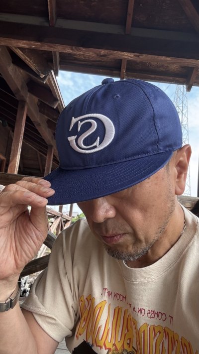 画像1: Sugar&CO Washable Sugar Cap シュガーキャップ LA BLUE/BLACK